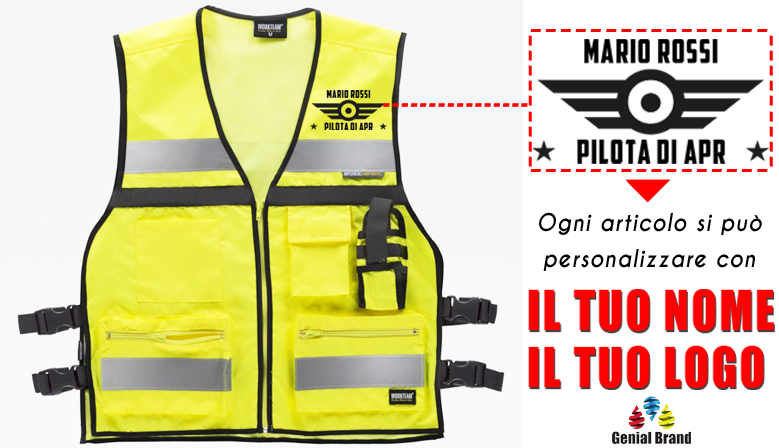 Gilet apr personalizzato